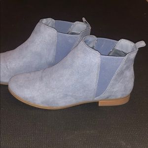 Suede Booties
